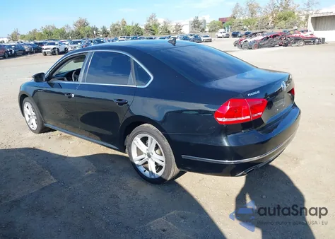 2013 Volkswagen Passat 2.0L Tdi Sel Premium from USA, damaged, VIN 1VWCN7A34DC023668